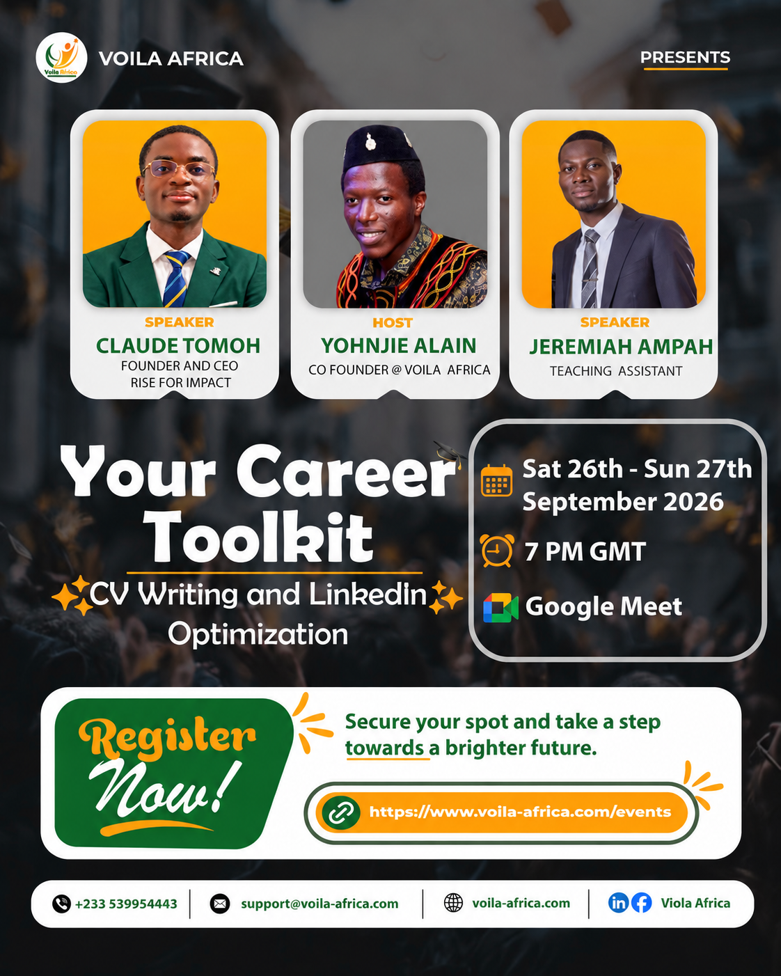 Your Career Toolkit: CV Writing & LinkedIn Optimisation